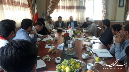 جلسه ستاد حاشیه نشینی و سکونتگاه های غیررسمی شهرستان ترکمن برگزار شد