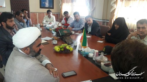 جلسه ستاد حاشیه نشینی و سکونتگاه های غیررسمی شهرستان ترکمن برگزار شد