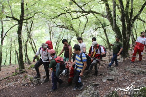 ۲ کوهنورد گم شده در ارتفاعات توسکستان گرگان پس از ۴ روز پیدا شدند