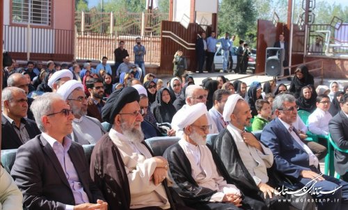 افتتاح مدرسه خیرساز امام حسن مجتبی (ع) کردکوی با حضور نماینده ولی فقیه در استان
