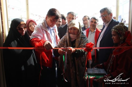 نخستین مدرسه هلال کشور در گلستان افتتاح شد