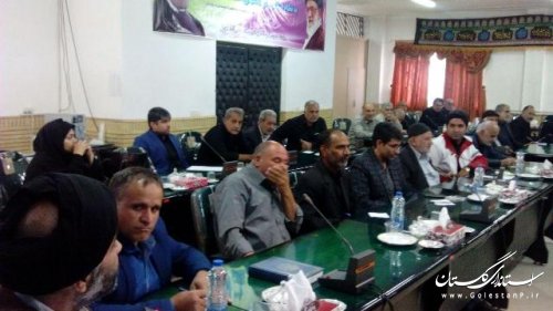 جلسه هماهنگی برنامه های ماه محرم در علی آباد کتول برگزارشد