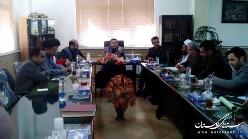 جلسه هماهنگی سرشماری نفوس و مسکن شهرستان با ادارات خدمات رسان