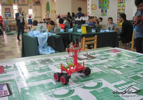 برگزاری مسابقه رباتیک در شرق استان گلستان