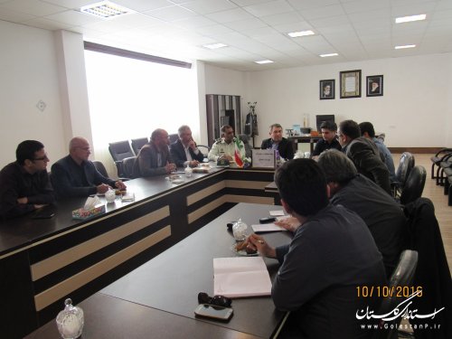 جلسه شورای حفاظت از منابع آب شهرستان گمیشان برگزار شد