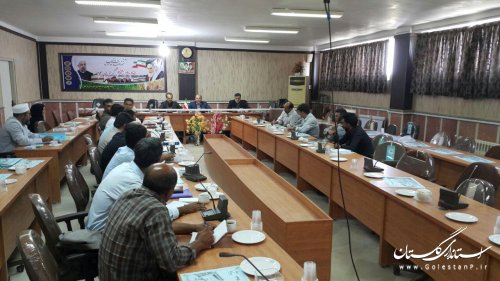 جلسه هماهنگی ستاد سرشماری نفوس و مسکن شهرستان ترکمن برگزار شد