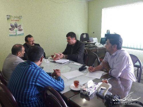 برگزاری پنجمین جلسه کارگروه قاچاق کالا و ارز شهرستان آق قلا