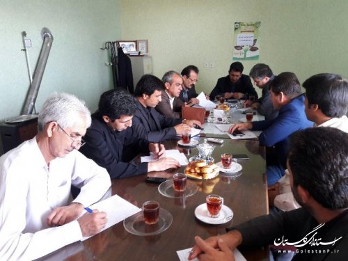 برگزاری هفتمین جلسه کارگروه گندم، آرد و نان شهرستان آق قلا