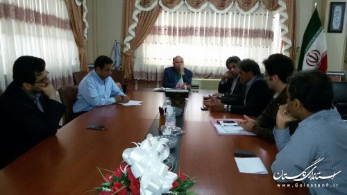 جلسه تعیین بهره بردار برق محور اسکله شهرستان ترکمن برگزار شد