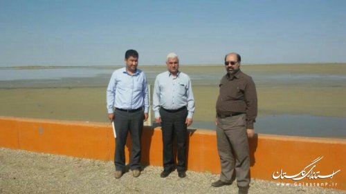 معاون حفاظت و بهره برداری شرکت مدیریت منابع آب ایران از تأسیسات آبی استان بازدید کرد