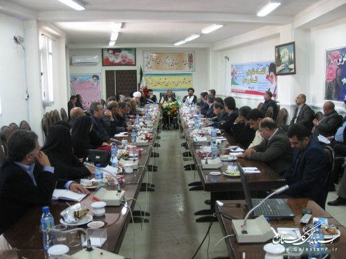 نهمین جلسه شورای اداری شهرستان بندرگز برگزار شد
