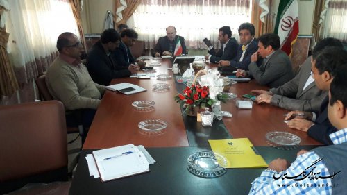 دومین جلسه تعیین بهره بردار برق محور اسکله شهرستان ترکمن برگزار شد