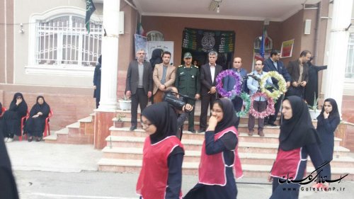 برگزاری مانور پدافندغیرعامل در مدارس شهرستان آزادشهر