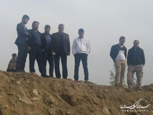 بازدید شهردار کردکوی از پروژه های عمرانی در دست اجرا