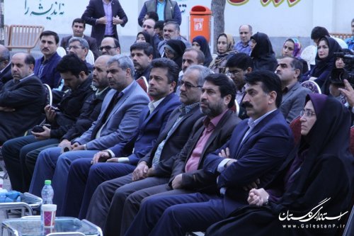 آیین افتتاح دبیرستان 36کلاسه شهید مصطفی خمینی در شهرگرگان برگزار شد