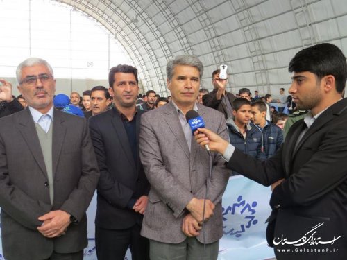 مراسم راهپیمایی یوم الله 13 آبان،روز ملی مبارزه با استکبار جهانی در شهرستان آق قلا