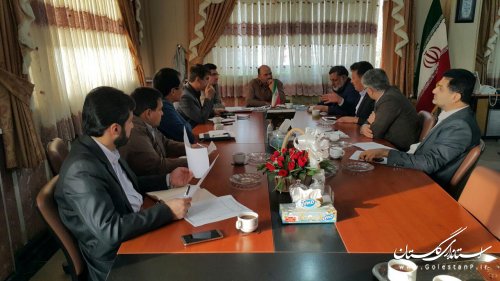 جلسه ستاد اقتصاد مقاومتی شهرستان ترکمن برگزار شد