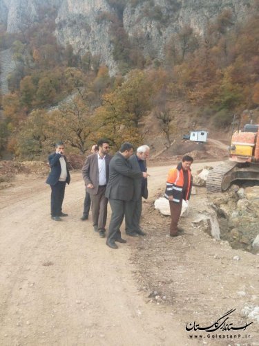 بازدید مدیرعامل گاز استان از پروژه گازرسانی به روستاهای کوهستانی بخش مرکزی رامیان