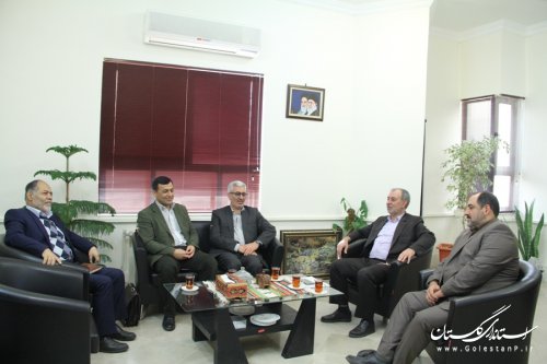 دیدار نماینده مردم گرگان و آق قلا درمجلس شورای اسلامی با دکترحسینی