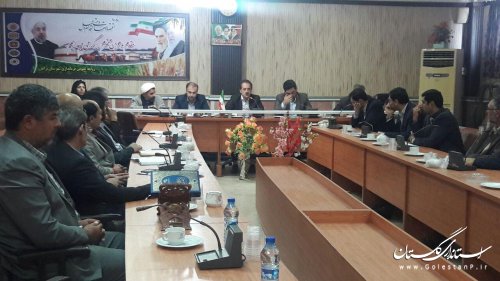 جلسه کارگروه آسیب های اجتماعی شهرستان ترکمن برگزار شد