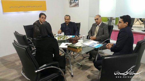 حضور نمایندگان مدیریت درمان تامین اجتماعی استان در نمایشگاه ملی بیمارستان سازی و هتلینگ
