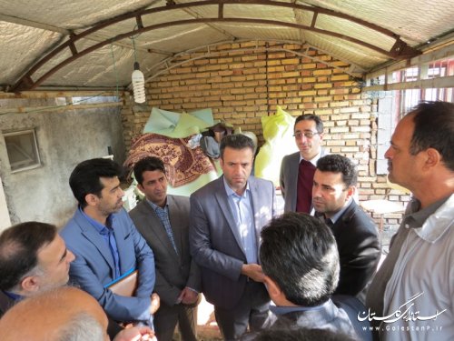 بازدید مدیران استانی از کارگاههای مبل سازی روستای عطا آباد شهرستان