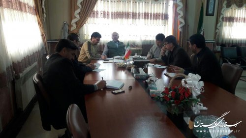 جلسه هماهنگی مدیریت بحران شهرستان ترکمن برگزار شد