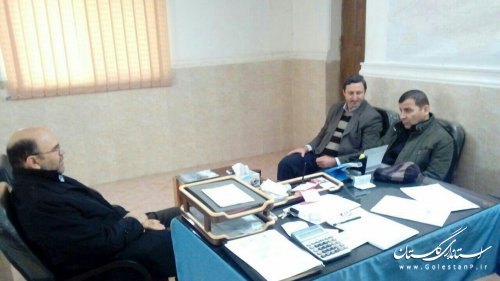 بازدید فرماندار از دستگاههای اجرایی شهرستان ترکمن