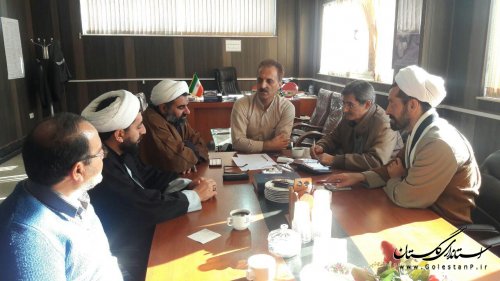برگزاری جلسه هماهنگی برگزاری مراسم هفته وحدت شهرستان ترکمن