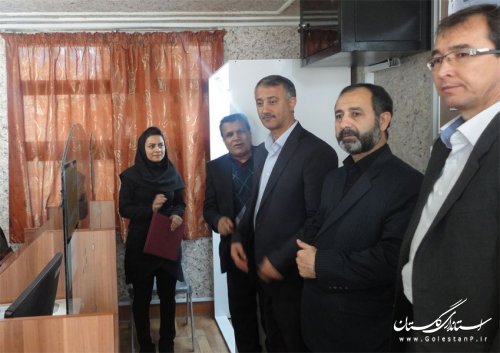 پنجمین دفتر پیشخوان دولت در حوزه ثبت احوال در گنبد کاووس راه اندازی شد