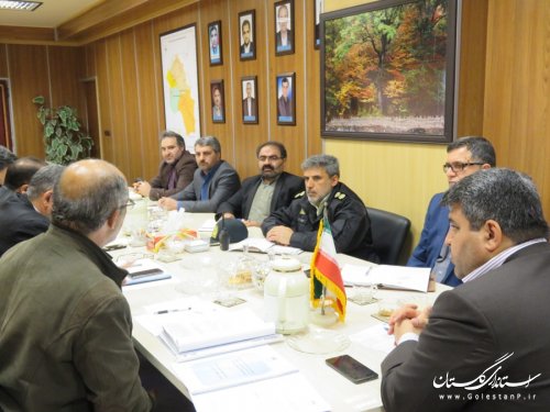 تشکیل شورای حفاظت از منابع آب شهرستان رامیان