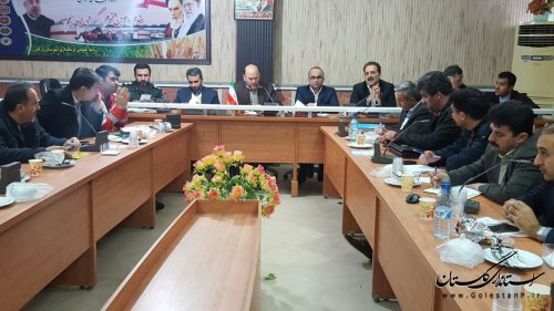 جلسه شورای اداری شهرستان ترکمن تشکیل شد