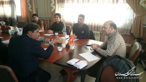 برگزاری جلسه بررسی مشکلات مسکن مهر کارکنان راه آهن شهرستان ترکمن