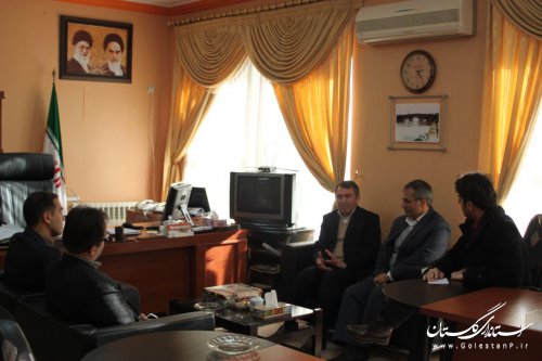 دیدار مدیرکل آموزش فنی وحرفه ای گلستان با فرماندار جدید شهرستان آق قلا