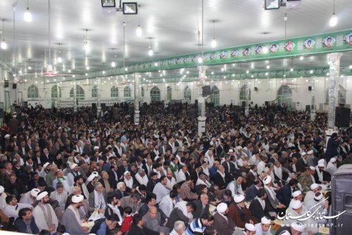 کرسی تلاوت نور، یادبود 4000 شهید استان گلستان در شهرستان آزادشهر برگزار شد