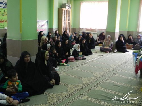 برگزاری کارگاه آموزشی فرزند پروری در روستای قره چشمه مینودشت