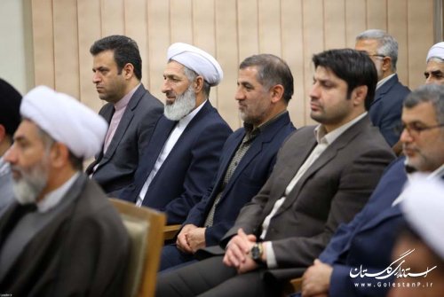 دیدار اعضای ستاد بزرگداشت چهار هزار شهید استان گلستان با مقام معظم رهبری