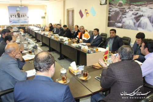 جلسه کمیته برنامه ریزی شهرستان آزادشهر برگزار شد