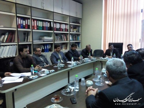 جلسه کارگروه تخصصی کمیته بودجه و درآمد شهرداریهای استان برگزار شد