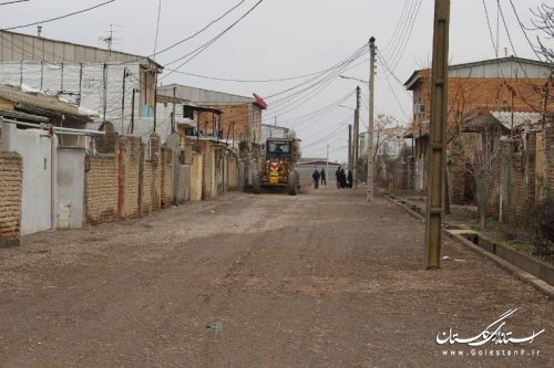 تاکید فرماندار شهرستان آق قلا بر تسریع در اجرای طرح های عمران شهری