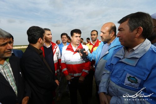 مانور زلزله با رویکرد اسکان اضطراری در استان گلستان برگزار شد