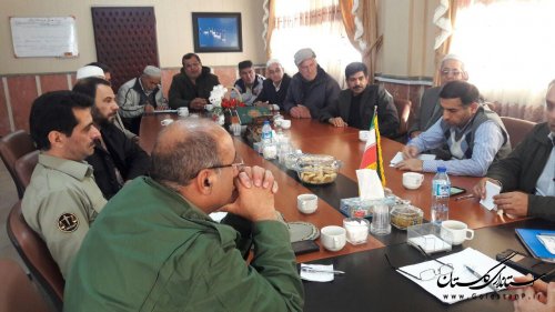 جلسه بررسی مشکلات شکارچیان پرنده شهرستان ترکمن برگزار شد