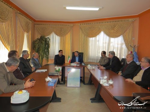 نشست مشترک فرماندار شهرستان آق قلا با مدیر عامل مخابرات استان