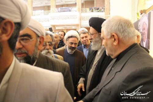 شرکت فرماندارآق قلا  و مردم اهل تسنن در مراسم گرامیداشت "آیت الله هاشمی رفسنجانی"