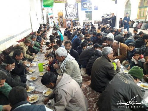 مراسم بزرگداشت ارتحال آیت الله هاشمی رفسنجانی در شهرسنگدوین برگزارشد