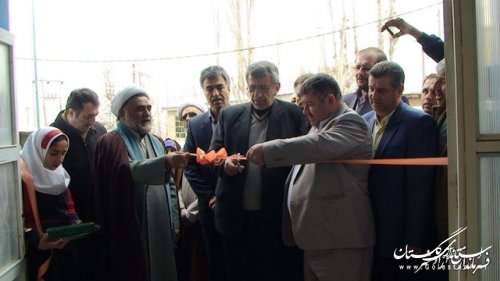 افتتاح مدرسه 6کلاسه روستای سیب چال شهرستان آزادشهر