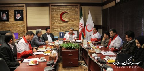 جلسه کارگروه امدادونجات پدافند غیرعامل در استان گلستان برگزار شد .