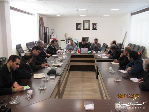 سومین جلسه شورای پشتیبانی سواد آموزی شهرستان گمیشان برگزار شد