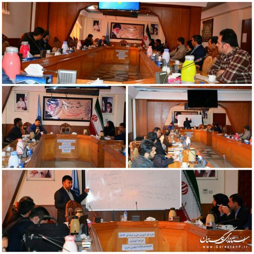 برگزاری کارگاه آموزش خبرنویسی نوین و عکاسی خبری برای مسئولین روابط عمومی مراکز آموزش فنی وحرفه ای استان گلستان