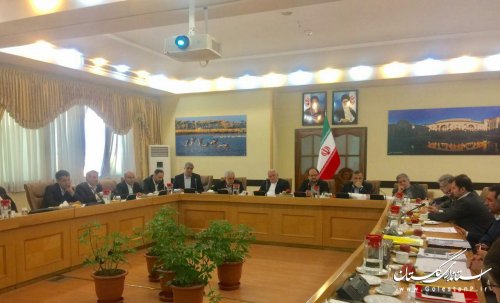 جلسه بررسی موانع اجرایی پروژه راه آهن مشهد - گرگان برگزارشد 
